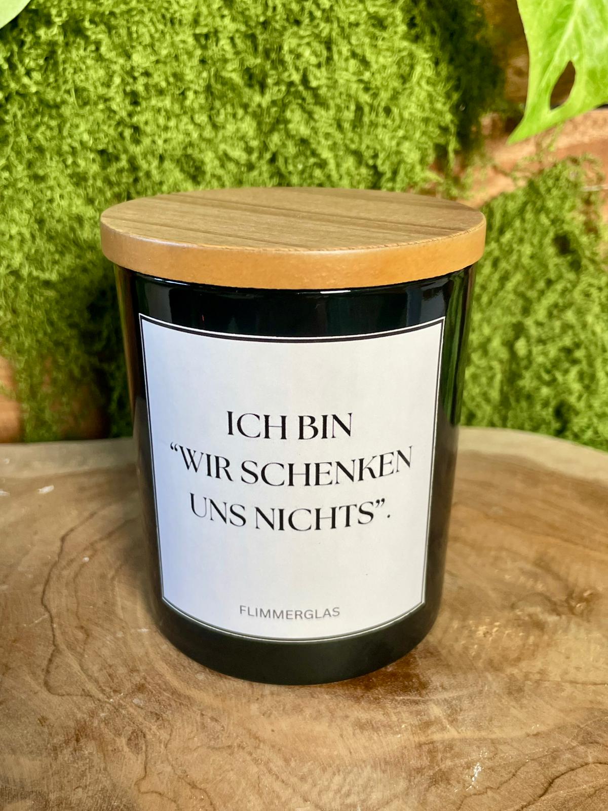 "Wir schenken uns nichts"