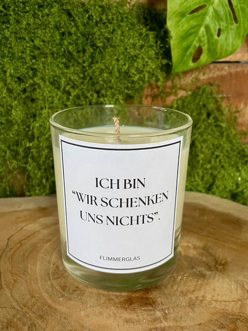 "Wir schenken uns nichts"